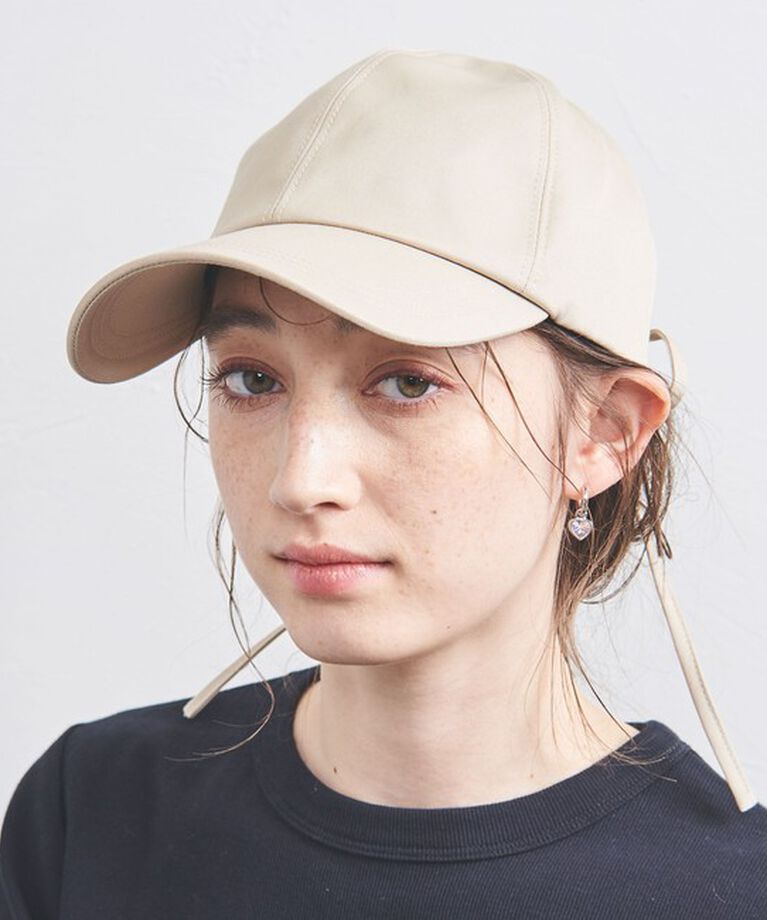 UNITED ARROWS「コットン バックリボン キャップ UV」|キャップ・キャスケット|