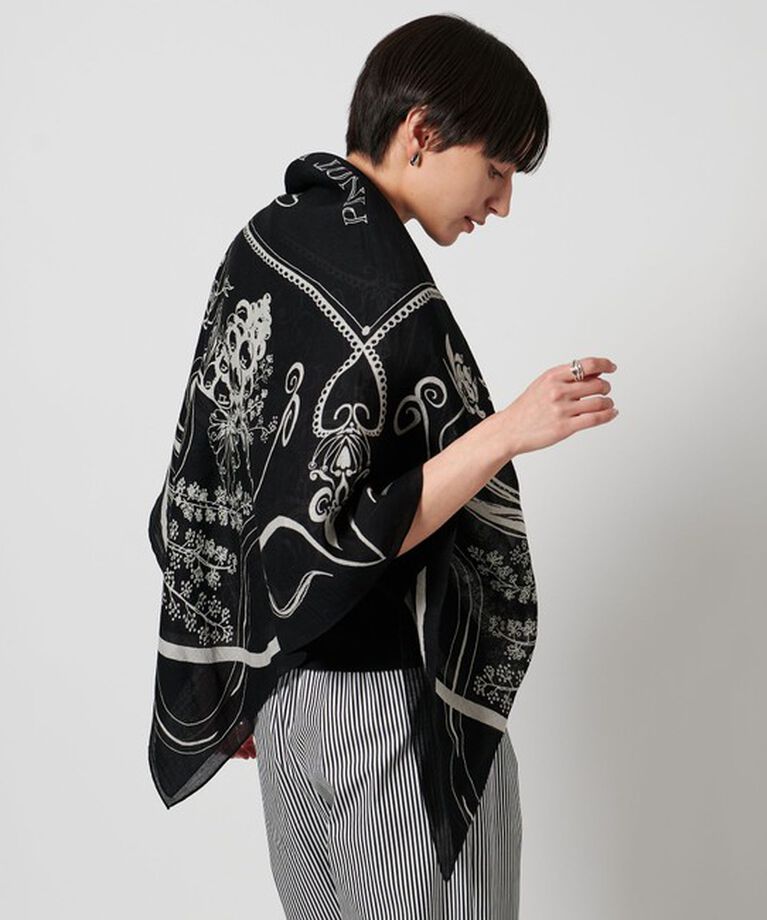 UNITED ARROWS「【一部別注】＜manipuri＞C/SI スカーフ 25SS」|ストール|