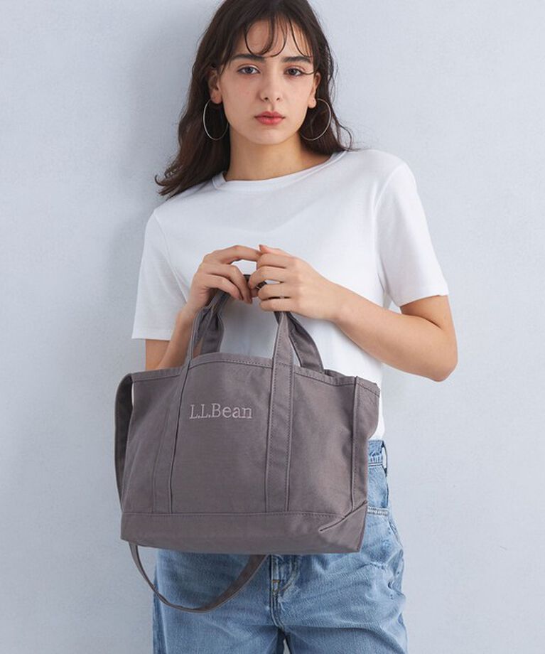 UNITED ARROWS green label relaxing「【別注】＜L.L.Bean＞グローサリー トートバッグ ＜Mサイズ＞」|ショルダー・メッセンジャー|LT.GRAY