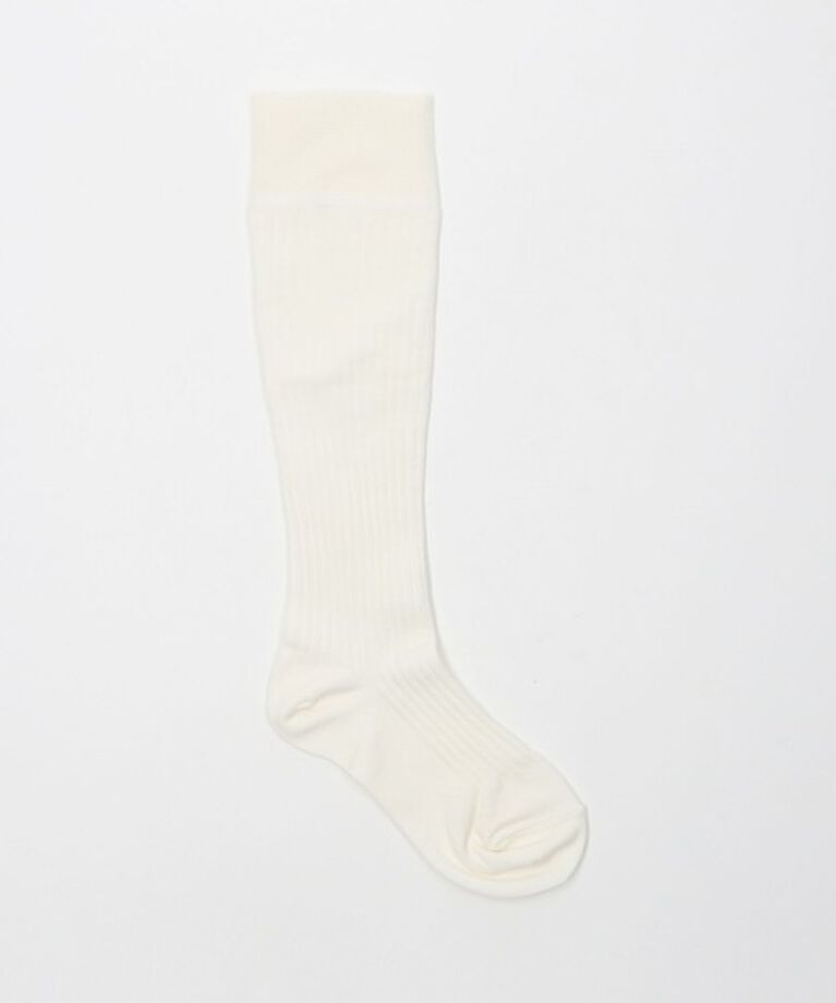 UNITED ARROWS green label relaxing「＜MAEE＞コンプレッションソックス（コットンリブタイプ）/ 着圧ソックス / 靴下」|ソックス|WHITE