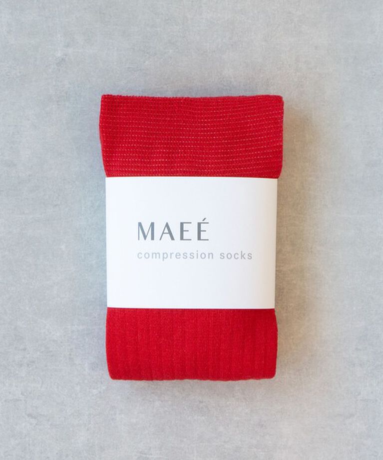 UNITED ARROWS green label relaxing「＜MAEE＞コンプレッションソックス（コットンリブタイプ）/ 着圧ソックス / 靴下」|ソックス|