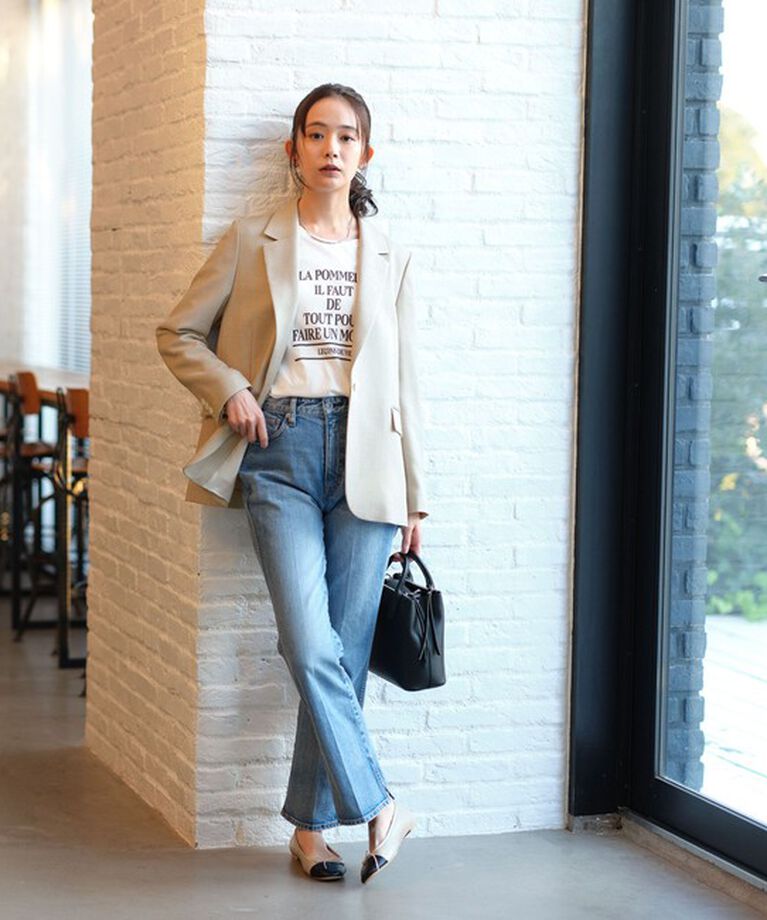 UNITED ARROWS green label relaxing「［size SHORTあり］スラブ シングル 1B ジャケット -ウォッシャブル・防シワ-」|テーラードジャケット|