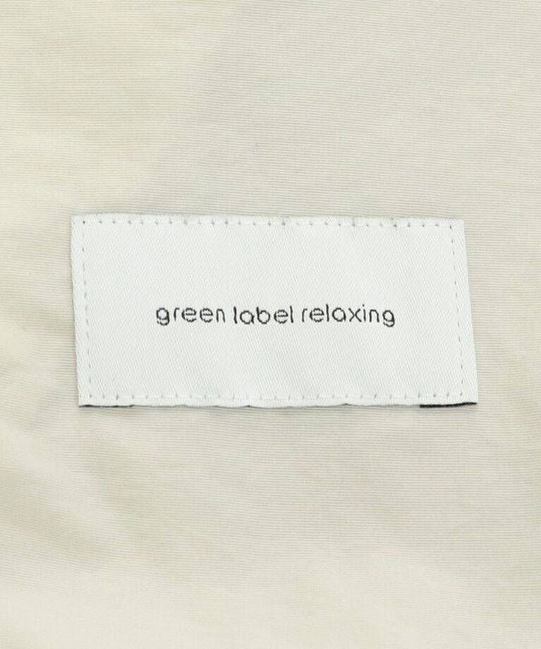 UNITED ARROWS green label relaxing「［size SHORTあり］ギャザー ノーカラー ブルゾン -撥水-」|ブルゾン・スタジャン|