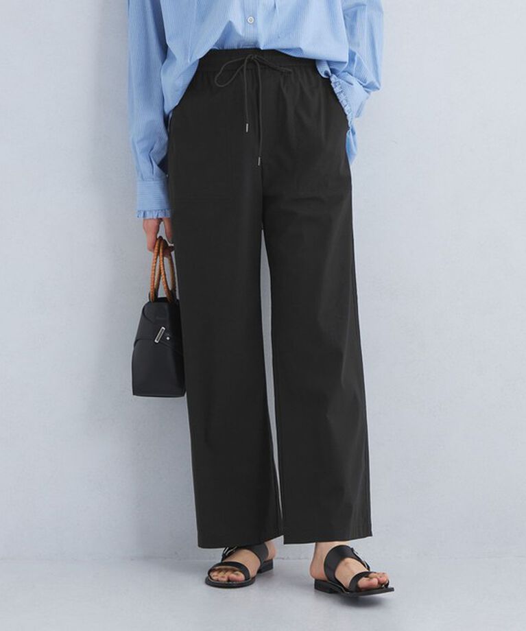UNITED ARROWS green label relaxing「［size SHORT/TALLあり］オルマイ LI/MIX ベイカー パンツ」|その他|BLACK