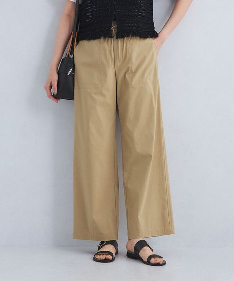 UNITED ARROWS green label relaxing「［size SHORT/TALLあり］オルマイ LI/MIX ベイカー パンツ」|その他|BEIGE