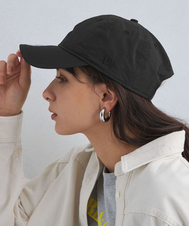 UNITED ARROWS green label relaxing「【別注】＜NEW ERA＞930 ナイロン キャップ」|キャップ・キャスケット|BLACK