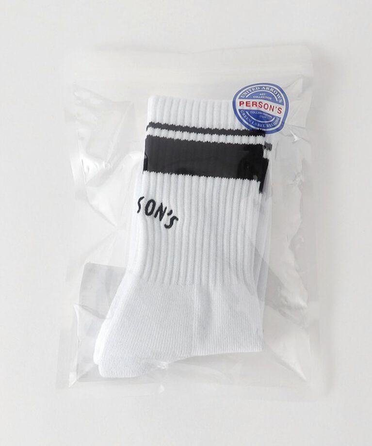 UNITED ARROWS green label relaxing「＜PERSON’S × green label relaxing＞ロゴソックス / 靴下」|ソックス|
