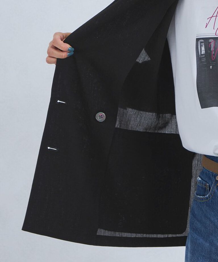 UNITED ARROWS green label relaxing「【結論シリーズ】シアーエアジャケット -マシンウォッシャブル-」|テーラードジャケット|