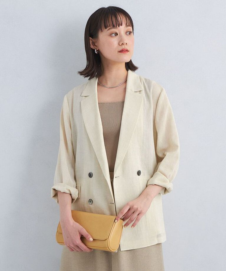 UNITED ARROWS green label relaxing「【結論シリーズ】シアーエアジャケット -マシンウォッシャブル-」|テーラードジャケット|