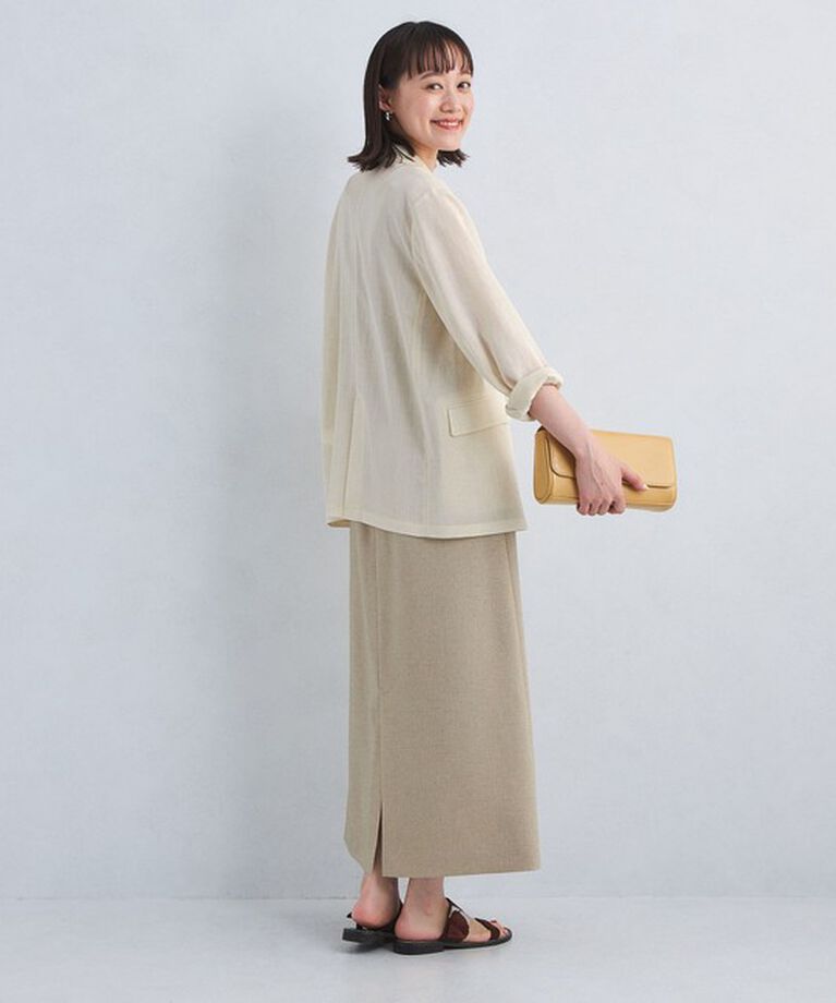 UNITED ARROWS green label relaxing「【結論シリーズ】シアーエアジャケット -マシンウォッシャブル-」|テーラードジャケット|