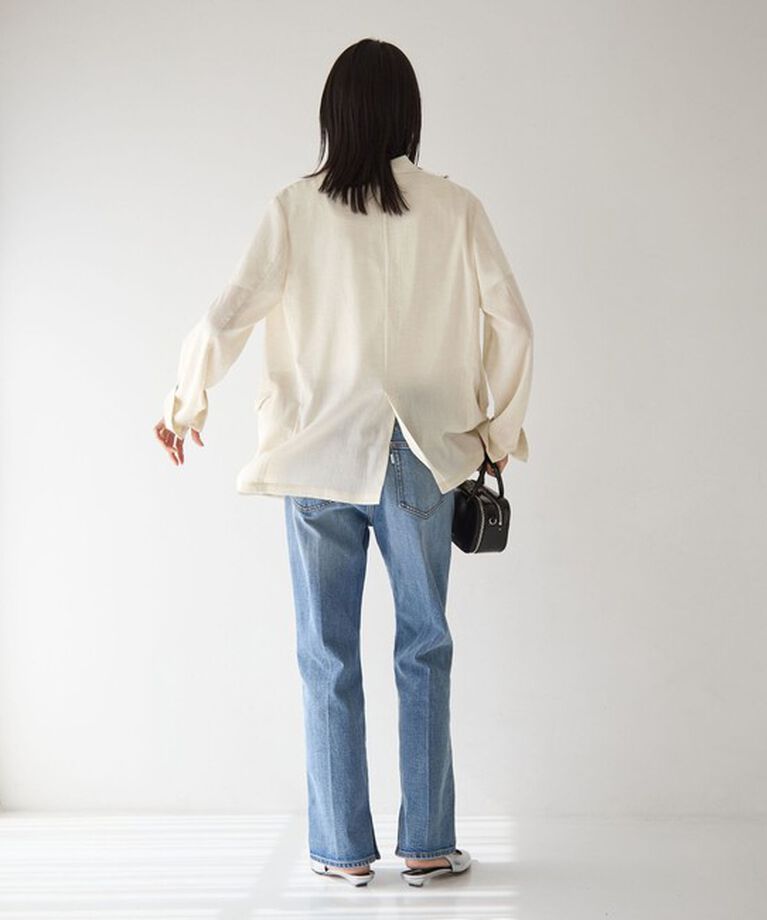 UNITED ARROWS green label relaxing「【結論シリーズ】シアーエアジャケット -マシンウォッシャブル-」|テーラードジャケット|