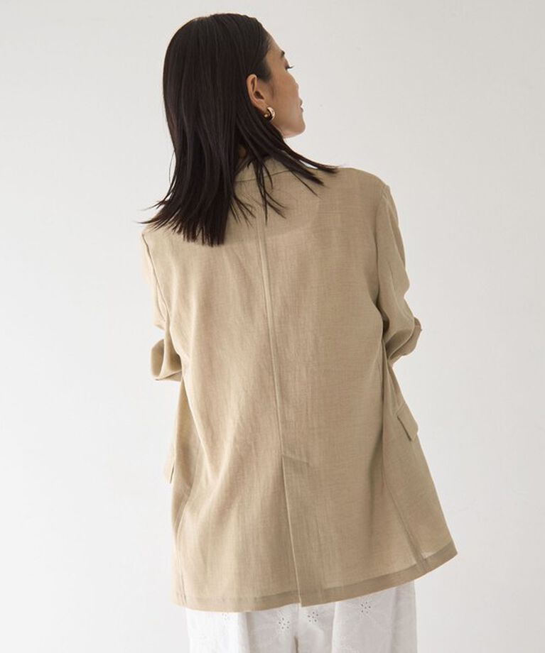 UNITED ARROWS green label relaxing「【結論シリーズ】シアーエアジャケット -マシンウォッシャブル-」|テーラードジャケット|