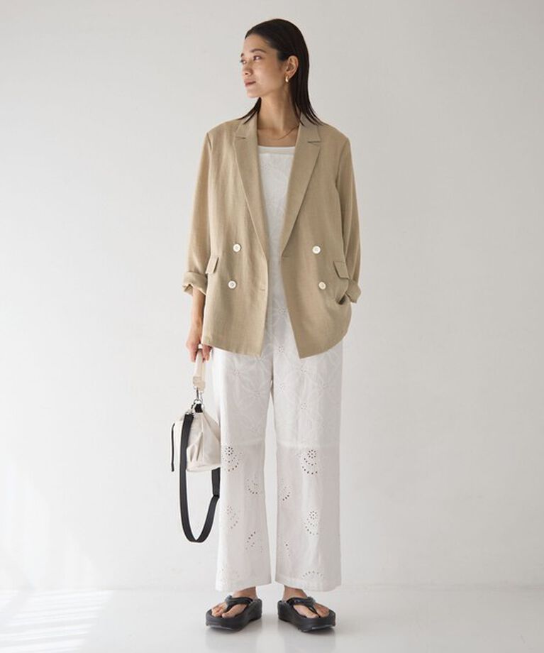 UNITED ARROWS green label relaxing「【結論シリーズ】シアーエアジャケット -マシンウォッシャブル-」|テーラードジャケット|