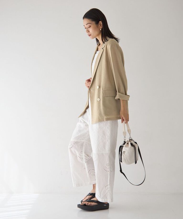 UNITED ARROWS green label relaxing「【結論シリーズ】シアーエアジャケット -マシンウォッシャブル-」|テーラードジャケット|