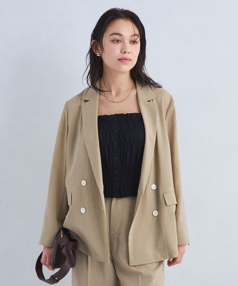 UNITED ARROWS green label relaxing「【結論シリーズ】シアーエアジャケット -マシンウォッシャブル-」|テーラードジャケット|