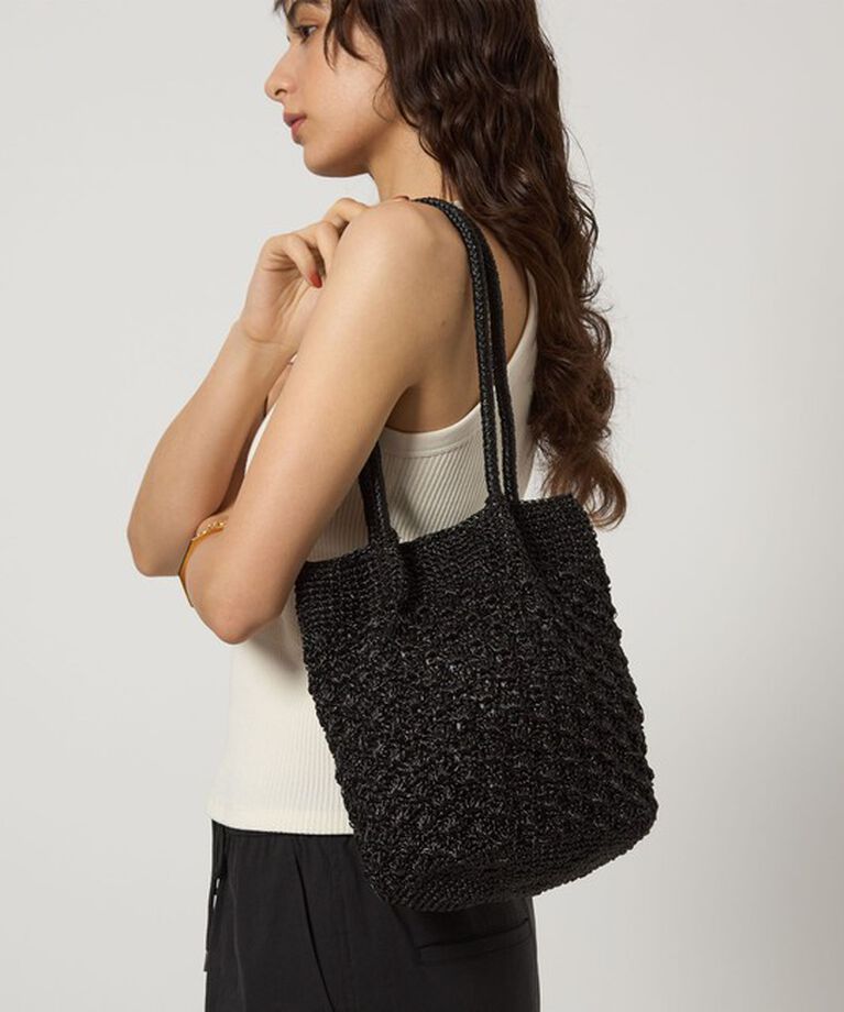 UNITED ARROWS green label relaxing「メタリックヤーン レーシー トートバッグ」|トートバッグ|
