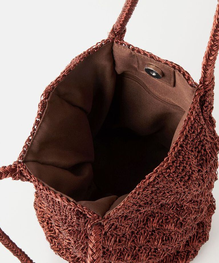 UNITED ARROWS green label relaxing「メタリックヤーン レーシー トートバッグ」|トートバッグ|