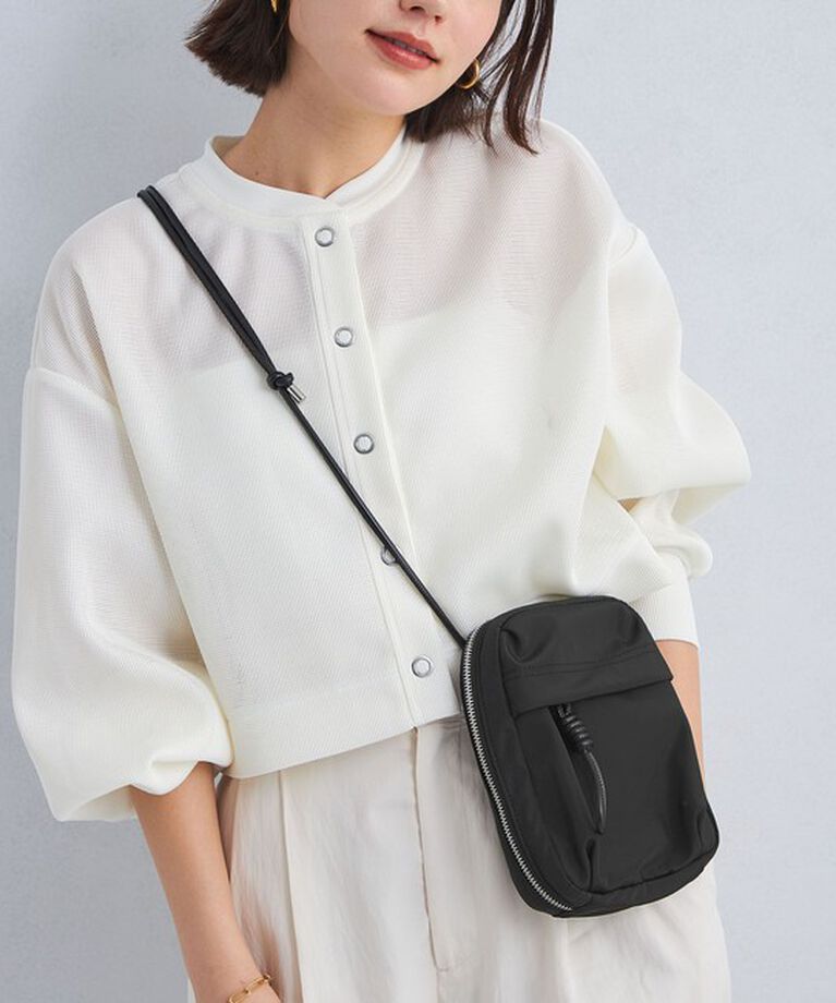 UNITED ARROWS green label relaxing「2WAY マルチ mini ショルダーバッグ -はっ水-」|ショルダー・メッセンジャー|BLACK