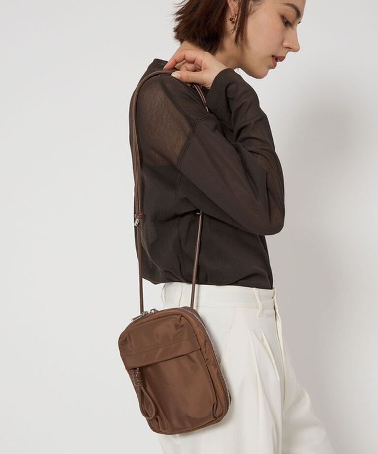 UNITED ARROWS green label relaxing「2WAY マルチ mini ショルダーバッグ -はっ水-」|ショルダー・メッセンジャー|MD.BROWN