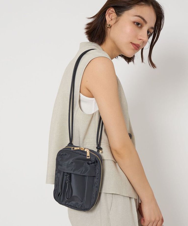 UNITED ARROWS green label relaxing「2WAY マルチ mini ショルダーバッグ -はっ水-」|ショルダー・メッセンジャー|NAVY