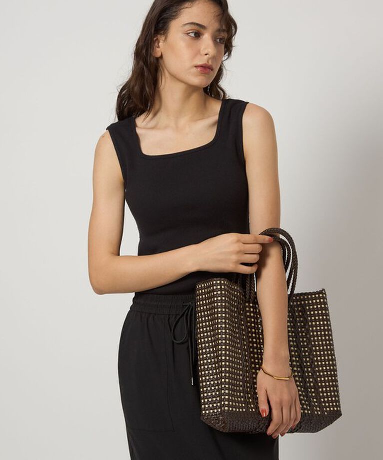 UNITED ARROWS green label relaxing「デコルテ フライス タンクトップ -抗菌-」|タンクトップ|