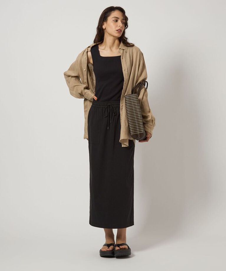 UNITED ARROWS green label relaxing「デコルテ フライス タンクトップ -抗菌-」|タンクトップ|