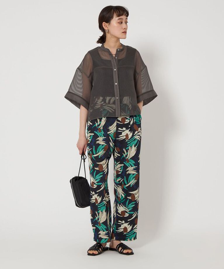 UNITED ARROWS green label relaxing「デコルテ フライス タンクトップ -抗菌-」|タンクトップ|