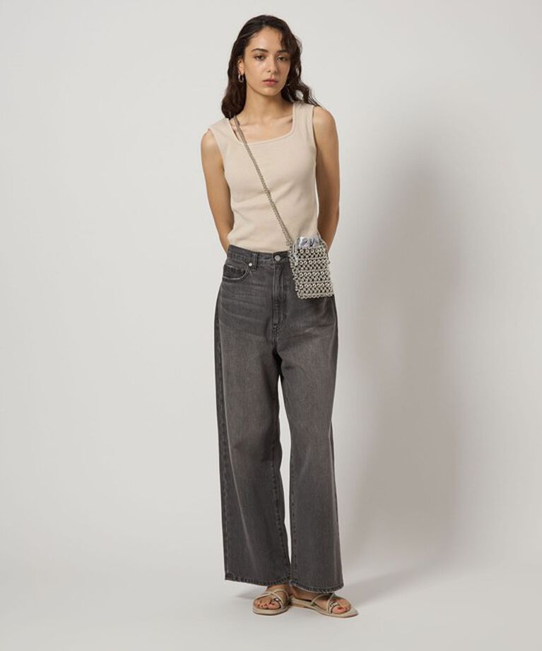 UNITED ARROWS green label relaxing「デコルテ フライス タンクトップ -抗菌-」|タンクトップ|