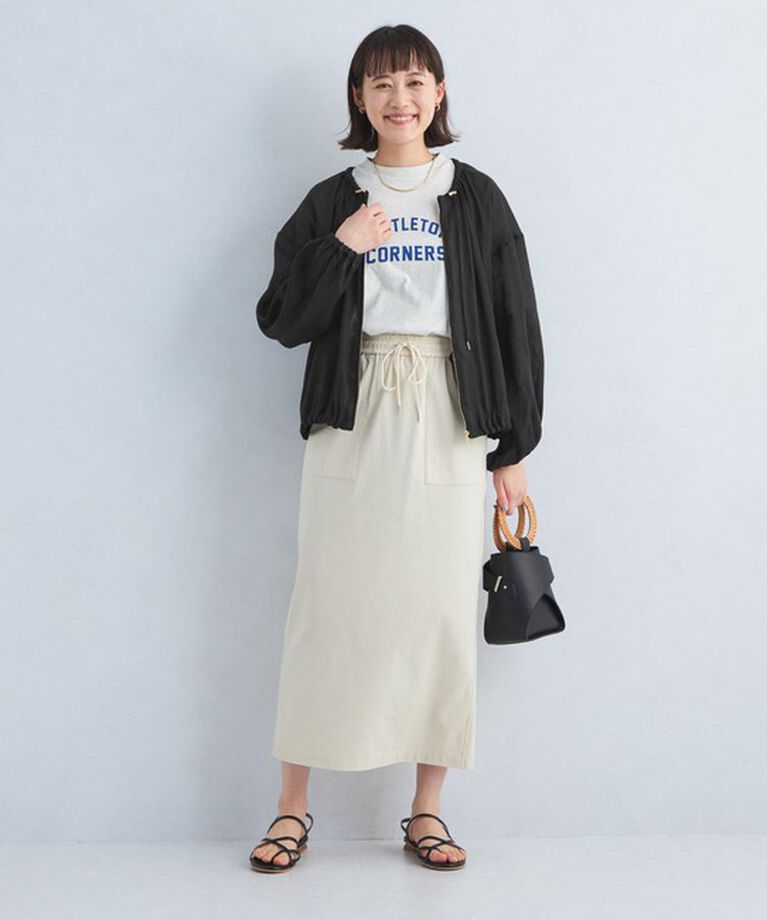 UNITED ARROWS green label relaxing「ノーカラー ブルゾン」|ブルゾン・スタジャン|