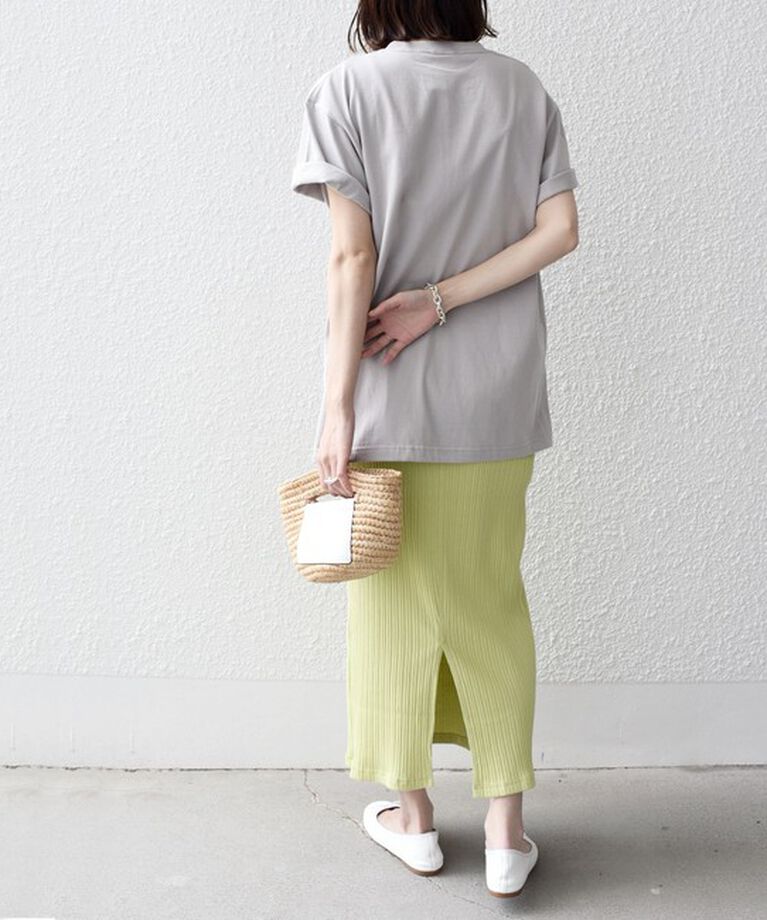 SHIPS for women「《一部追加予約》【WEB限定】 SHIPS ラウンド プリント ロゴ TEE」|Tシャツ・カットソー|
