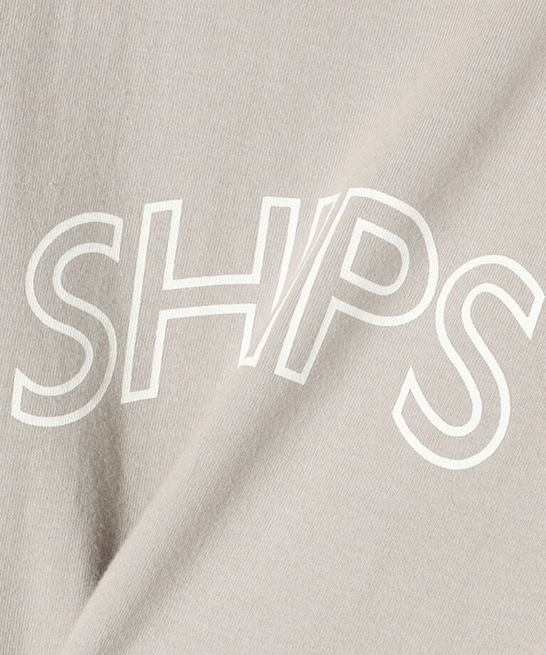 SHIPS for women「《一部追加予約》【WEB限定】 SHIPS ラウンド プリント ロゴ TEE」|Tシャツ・カットソー|
