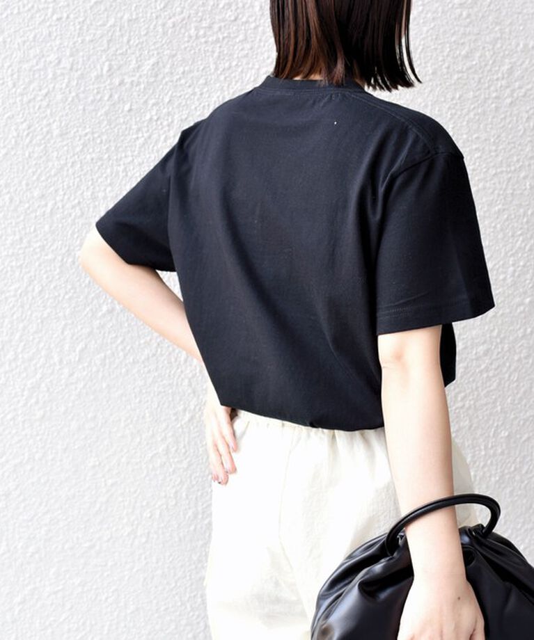 SHIPS for women「《一部追加予約》【WEB限定】 SHIPS ラウンド プリント ロゴ TEE」|Tシャツ・カットソー|