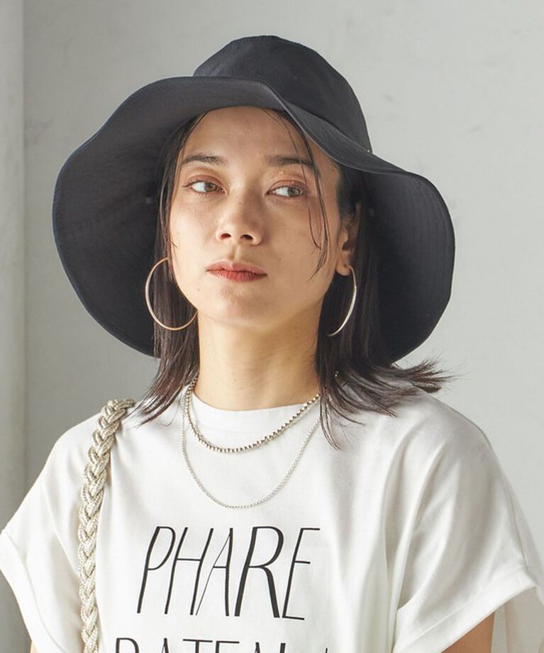SHIPS for women「Revis.:〈UVカット/撥水〉サファリ ハット」|ハット|