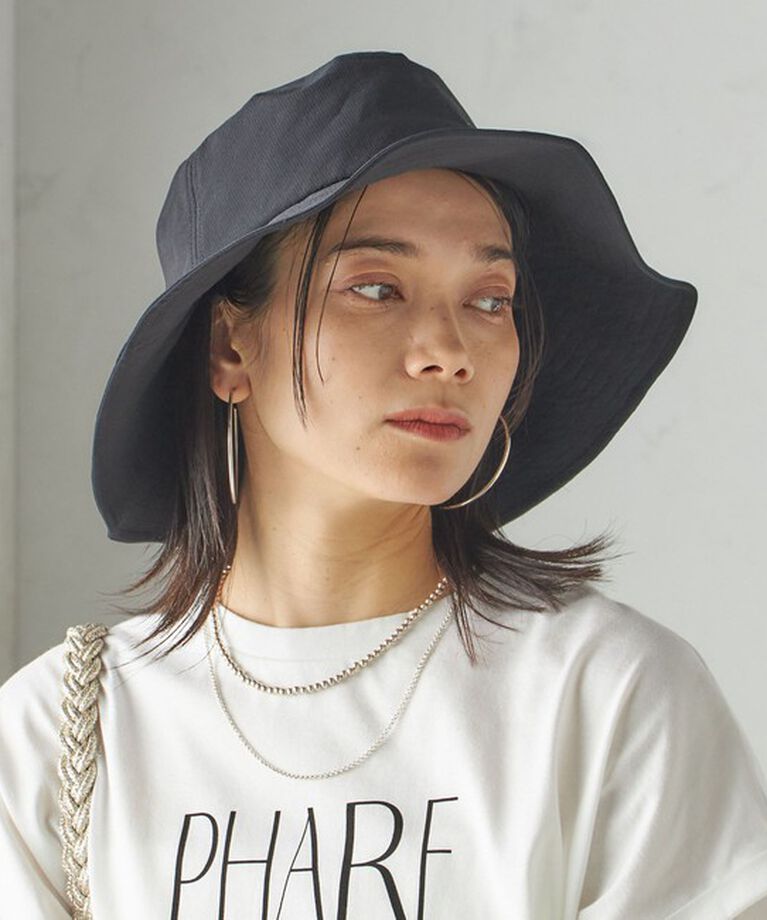 SHIPS for women「Revis.:〈UVカット/撥水〉サファリ ハット」|ハット|