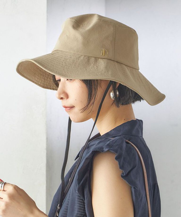 SHIPS for women「Revis.:〈UVカット/撥水〉サファリ ハット」|ハット|