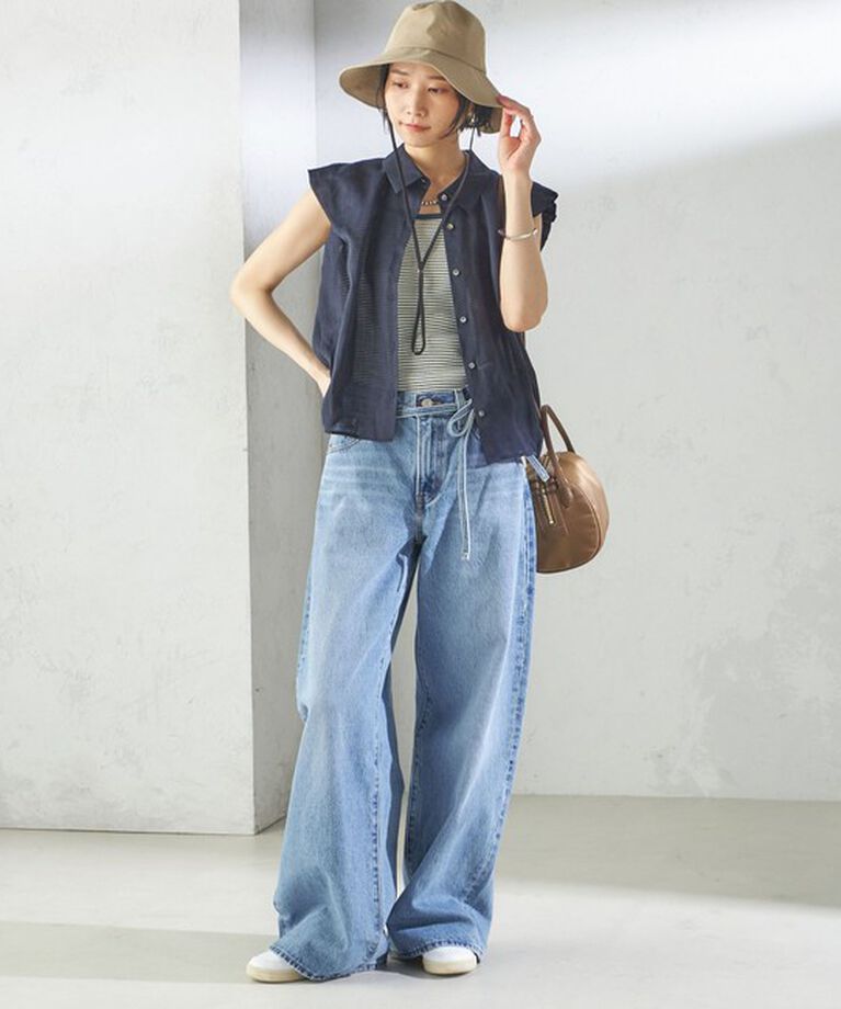 SHIPS for women「Revis.:〈UVカット/撥水〉サファリ ハット」|ハット|