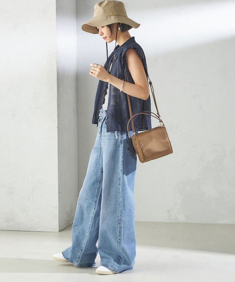 SHIPS for women「Revis.:〈UVカット/撥水〉サファリ ハット」|ハット|
