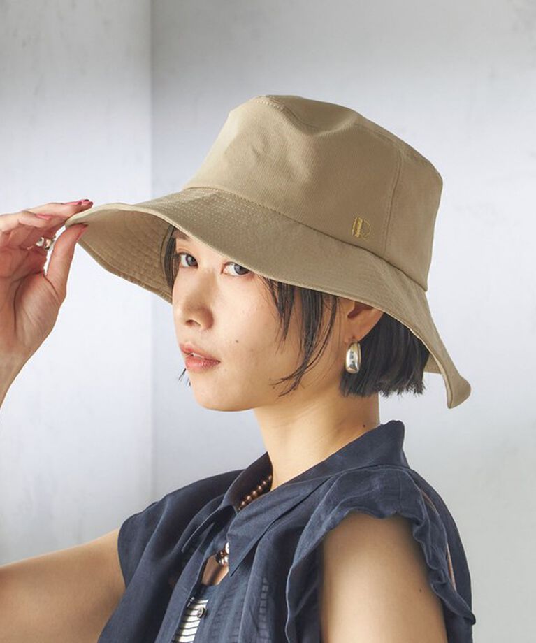 SHIPS for women「Revis.:〈UVカット/撥水〉サファリ ハット」|ハット|