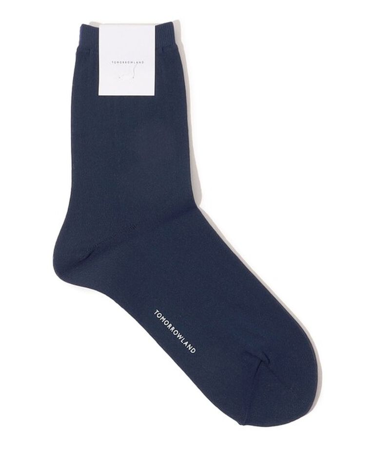 TOMORROWLAND GOODS「TOMORROWLAND シアーソックス」|ソックス|69 ネイビー