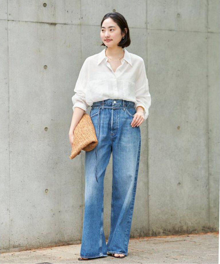 Plage「RAMIE LYOCELL CROPPED シャツ」|シャツ・ブラウス|