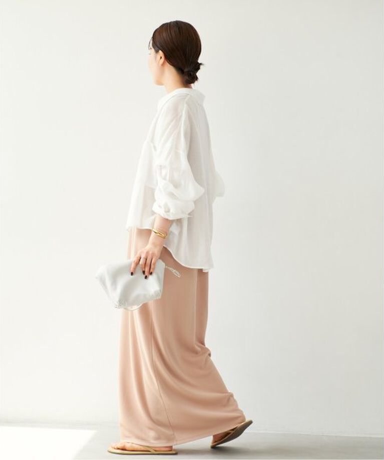 Plage「RAMIE LYOCELL CROPPED シャツ」|シャツ・ブラウス|