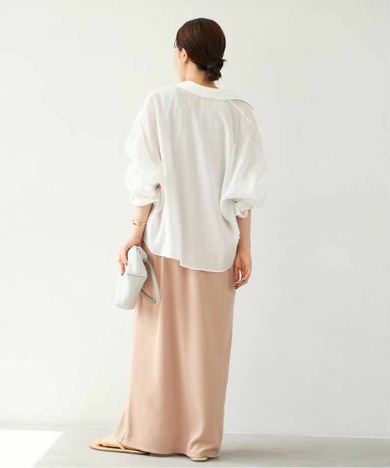 Plage「RAMIE LYOCELL CROPPED シャツ」|シャツ・ブラウス|