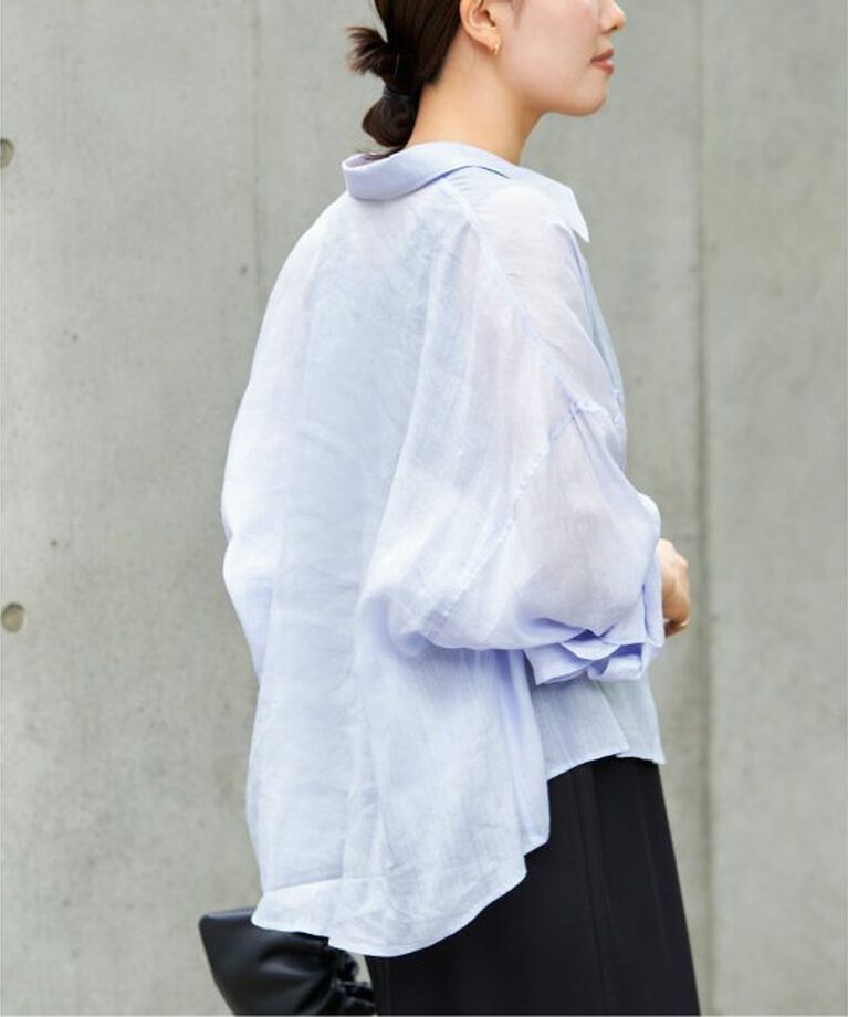 Plage「RAMIE LYOCELL CROPPED シャツ」|シャツ・ブラウス|