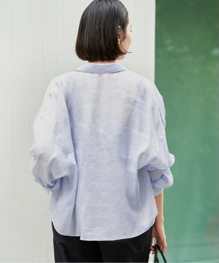 Plage「RAMIE LYOCELL CROPPED シャツ」|シャツ・ブラウス|