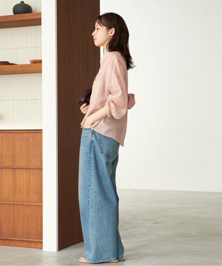 Plage「RAMIE LYOCELL CROPPED シャツ」|シャツ・ブラウス|