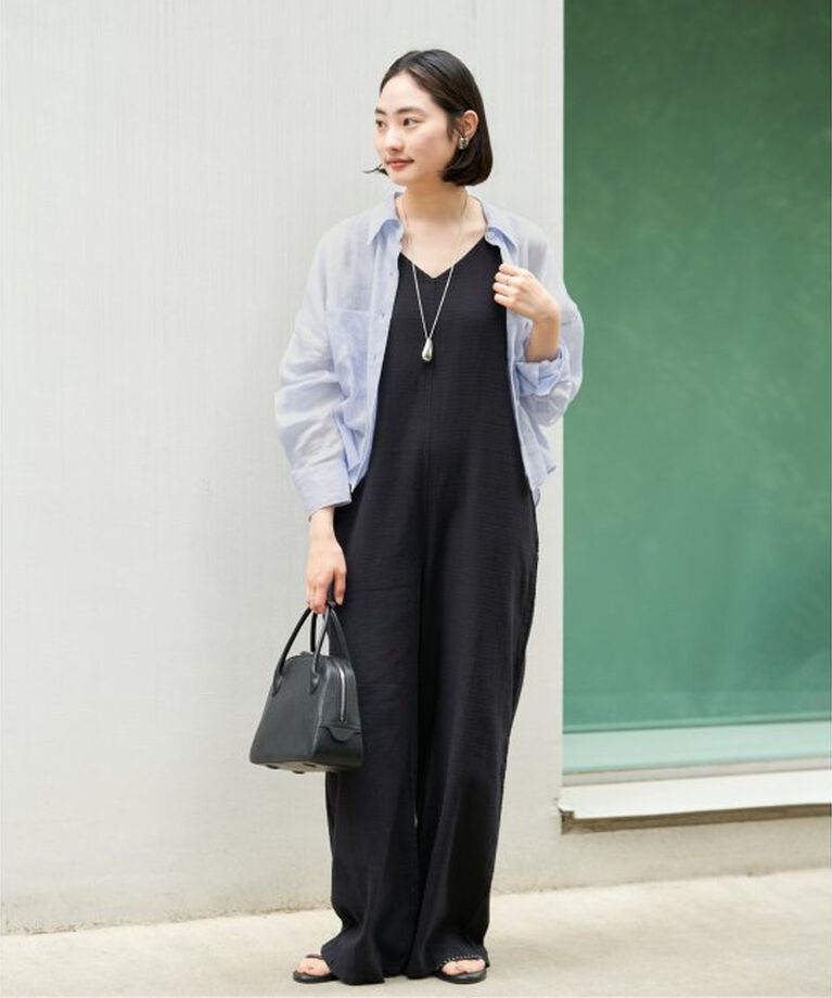 Plage「RAMIE LYOCELL CROPPED シャツ」|シャツ・ブラウス|