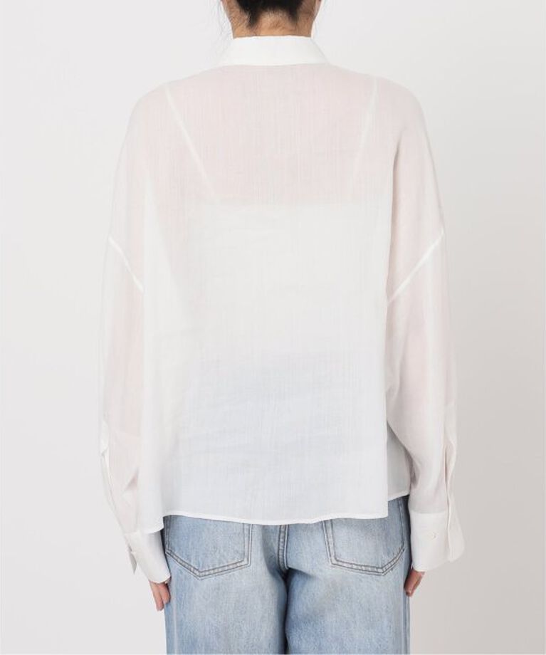 Plage「RAMIE LYOCELL CROPPED シャツ」|シャツ・ブラウス|