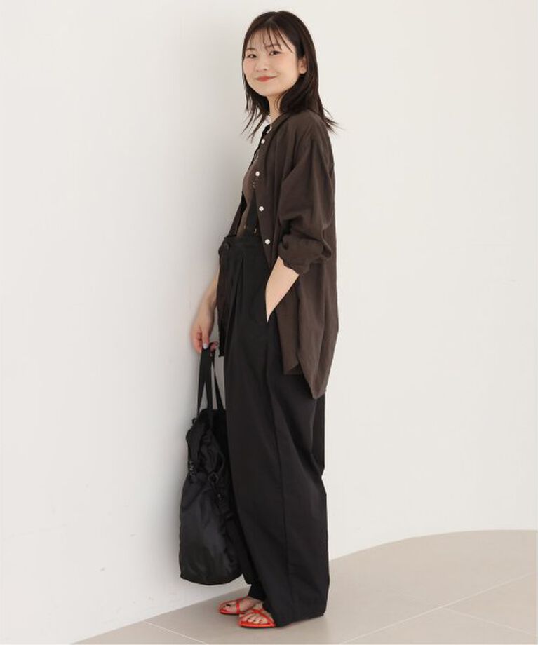 SLOBE IENA「リネンコットンレギュラーシャツ」|シャツ・ブラウス|