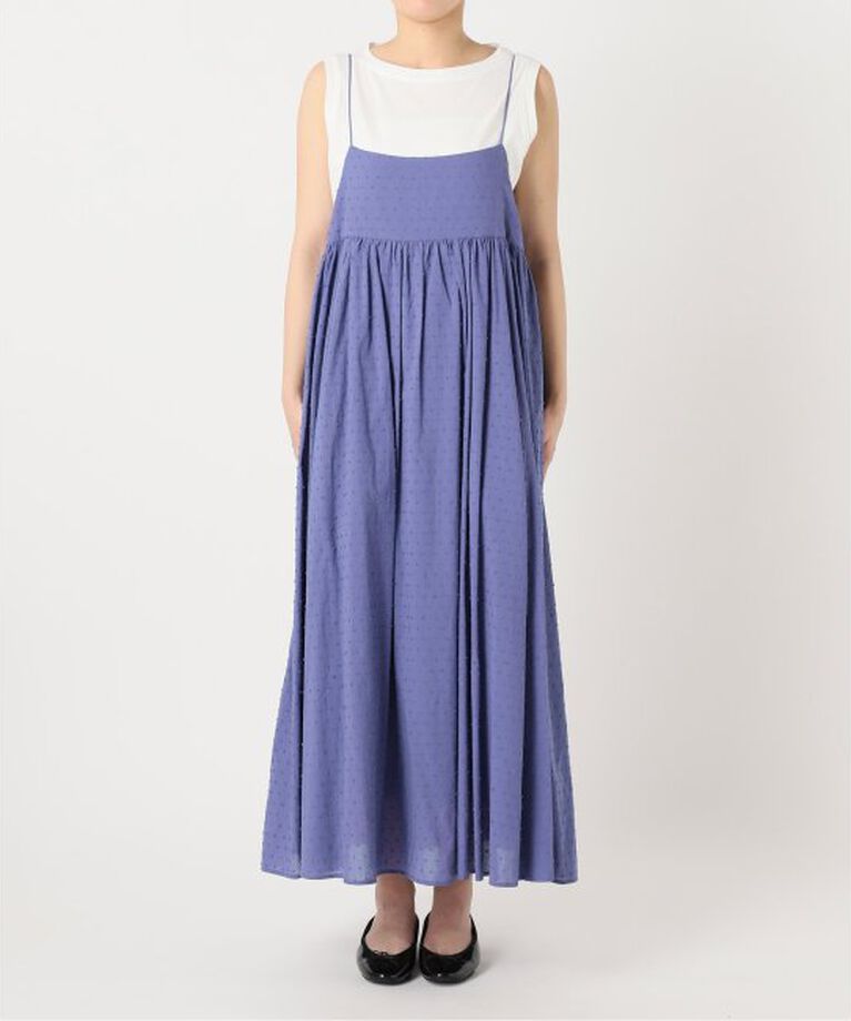 SLOBE IENA「《2枚セット/一部カラーWEB・店舗限定/予約》エアリーギャザーキャミワンピースセット」|ワンピース|