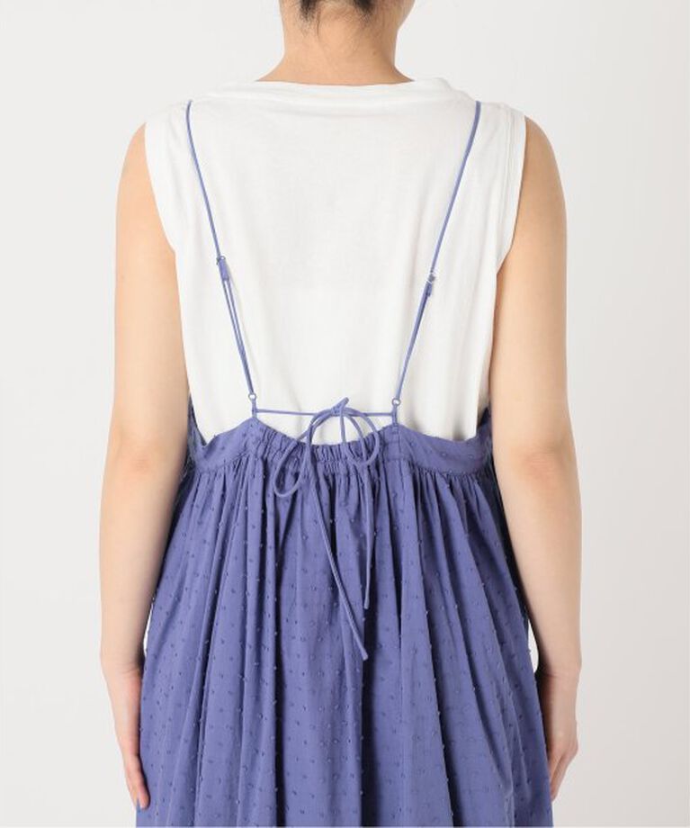 SLOBE IENA「《2枚セット/一部カラーWEB・店舗限定/予約》エアリーギャザーキャミワンピースセット」|ワンピース|